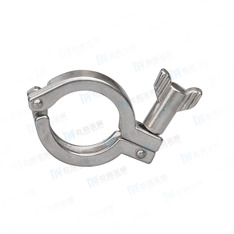 Single-pin overlapping clamp