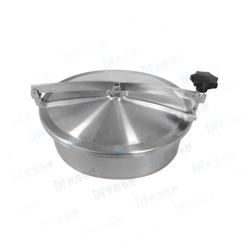 Circular atmospheric manhole