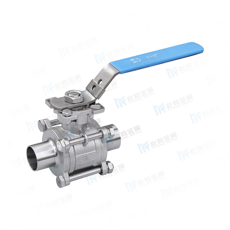 High platform all inclusive welded ball valve