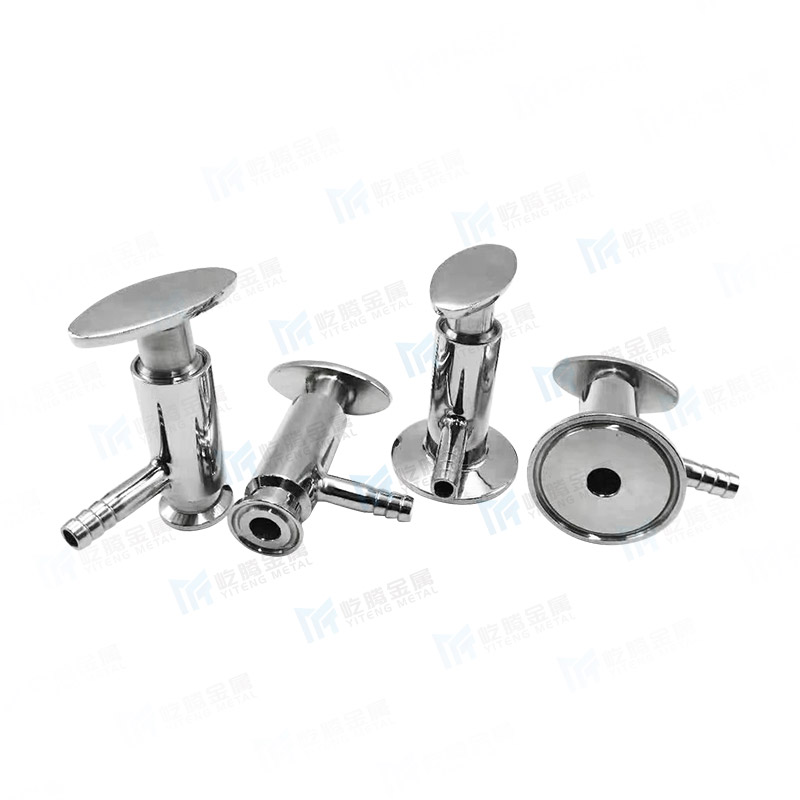 Quick-install sampling valve