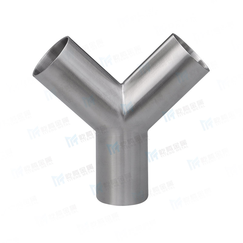 Y-shaped three-way connector