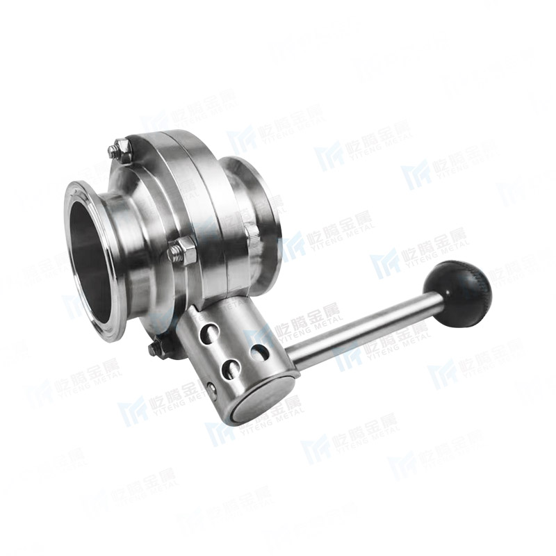 Quick installation butterfly valve