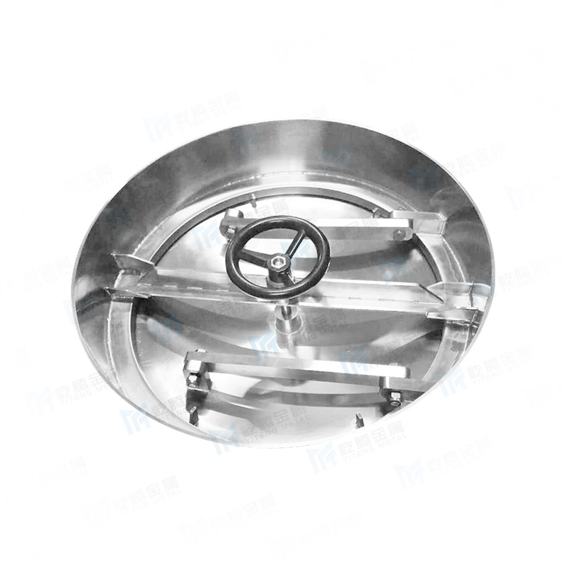 Circular side manhole