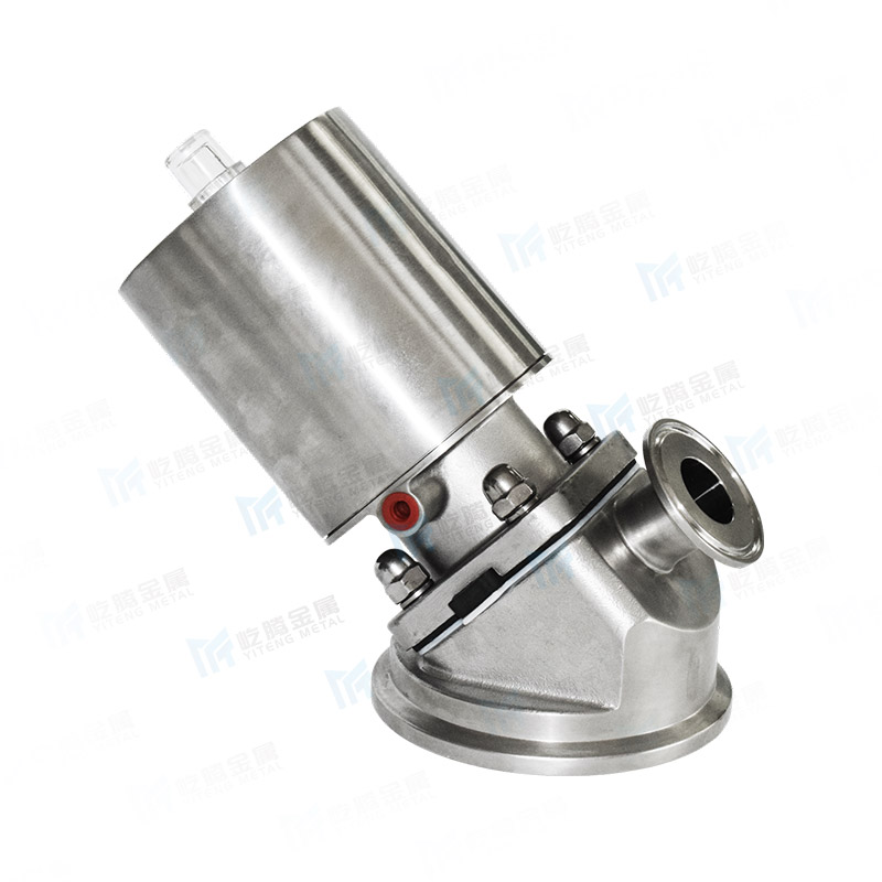 Pneumatic tank bottom valve