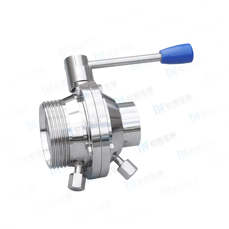 Non standard butterfly ball valve