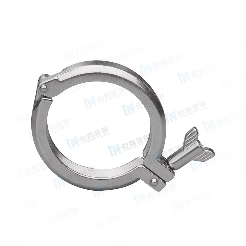 Single-pin overlapping clamp