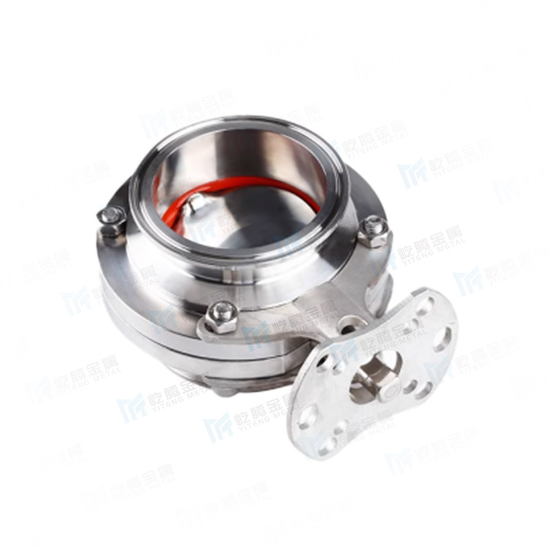 Quick installation high platform butterfly valve