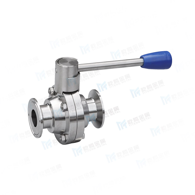 Pull rod quick release butterfly valve