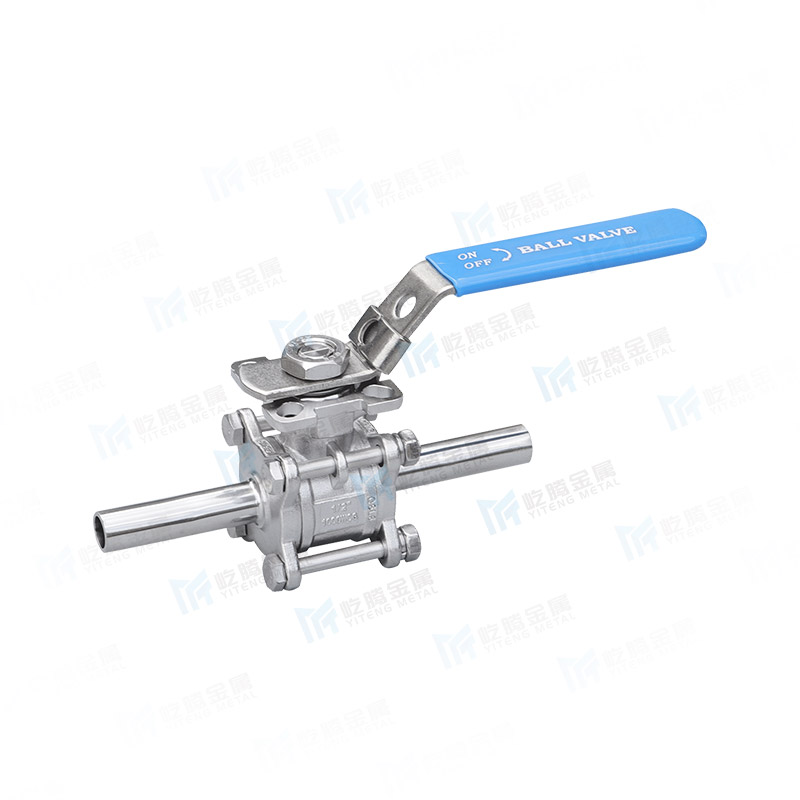 Extended rod ball valve