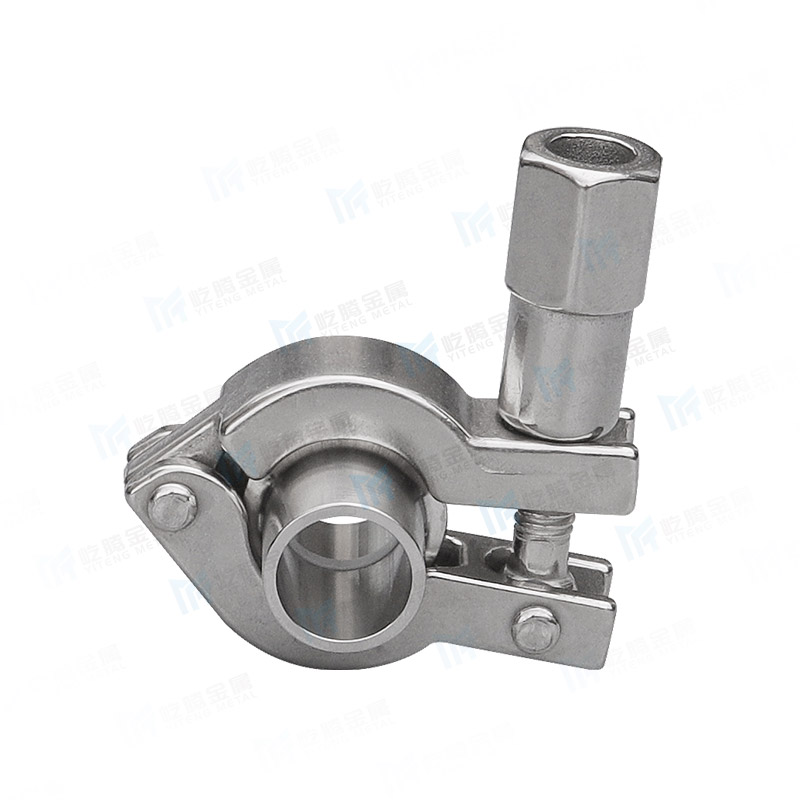 Single-pin intermediate locking ring